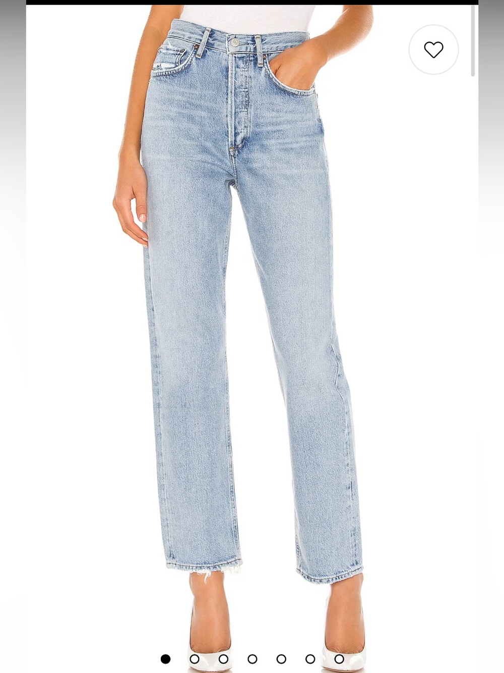 Agolde 90s Mid Rise Lose Fit Jeans Woman 27 Snapshot Streetwear Preppy Retro